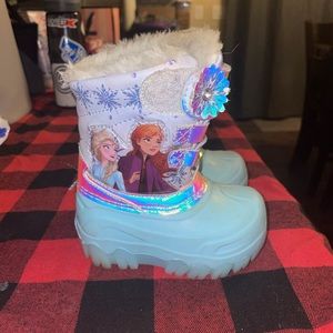 Light Up Frozen Snow Boots